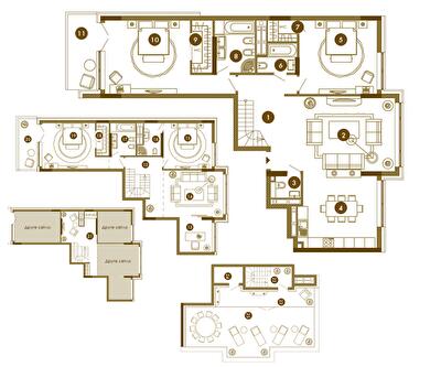 Двухуровневая 298.6 м² в ЖК Obolon Residences от 101 800 грн/м², Киев