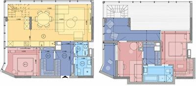 Дворівнева 120.51 м² в ЖК White Lines від 50 700 грн/м², Київ