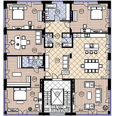 4-кімнатна 250 м² в КБ New York від 146 750 грн/м², Київ