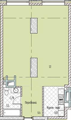 2-кімнатна 69.7 м² в БФК Metropole від 140 000 грн/м², Київ