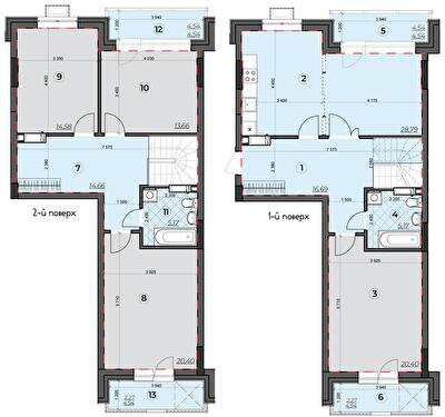 4-кімнатна 153.3 м² в ЖК CRYSTAL RESIDENCE від 67 500 грн/м², Київ