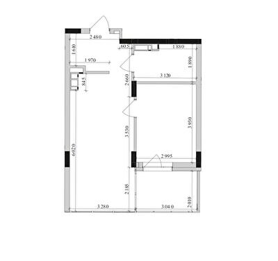 1-кімнатна 45.89 м² в ЖК Park Lake City від 58 762 грн/м², с. Підгірці
