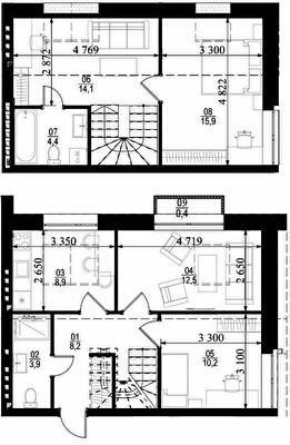 Дворівнева 78 м² в ЖК City Lake від 17 500 грн/м², с. Шевченкове