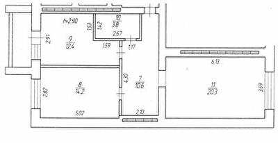 2-комнатная 63.2 м² в ЖК Rivbud от 17 200 грн/м², Ровно