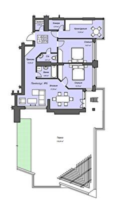 3-комнатная 127.74 м² в ЖК Sky Hall от 24 150 грн/м², Ровно