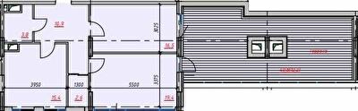 2-кімнатна 80.72 м² в ЖК Пространство на Тульской від 21 600 грн/м², Одеса