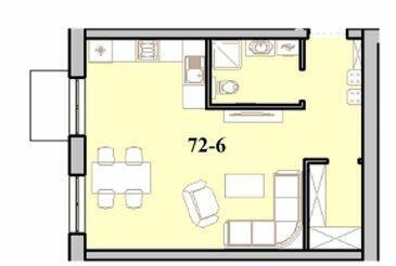 1-кімнатна 41.6 м² в КБ Малий Марсель від 21 050 грн/м², Одеса