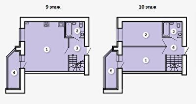 Дворівнева 79.86 м² в ЖК Kvartal від 21 900 грн/м², Запоріжжя