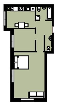 2-кімнатна 58.5 м² в ЖК Петрівські Липки від 38 000 грн/м², с. Святопетрівське