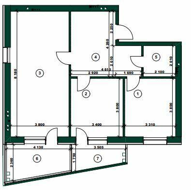 2-комнатная 85.47 м² в ЖК ParkVille от 42 050 грн/м², Харьков