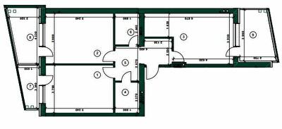 2-комнатная 97.25 м² в ЖК ParkVille от 42 050 грн/м², Харьков