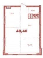 1-комнатная 48.4 м² в ЖК Crystal Avenue от 30 000 грн/м², с. Петропавловская Борщаговка