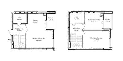 Дворівнева 72.25 м² в ЖК Синергія Сіті від 17 500 грн/м², м. Ірпінь