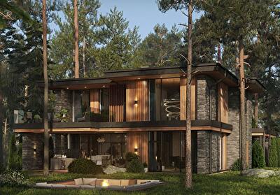 Котедж 250 м² в КМ Wooden House від 48 160 грн/м², м. Ірпінь