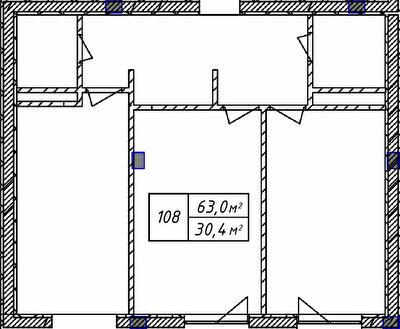 2-кімнатна 63 м² в ЖК A3UM від 29 100 грн/м², Київ