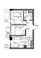 2-кімнатна 34.47 м² в ЖМ ARTVILLE від 18 050 грн/м², смт Авангард