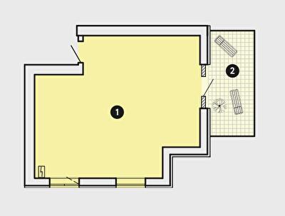 Вільне планування 58.7 м² в ЖК Comfort City від 36 000 грн/м², Запоріжжя