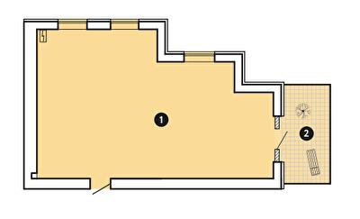 Вільне планування 75.7 м² в ЖК Comfort City від 37 000 грн/м², Запоріжжя