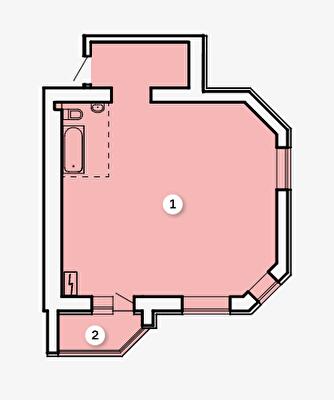 Вільне планування 60.52 м² в ЖК Kvartal від 37 000 грн/м², Запоріжжя