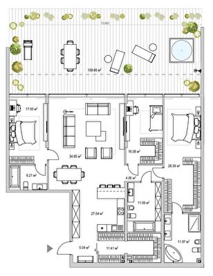 3-комнатная 206.34 м² в ЖК Lion Hills от 56 850 грн/м², с. Лесники
