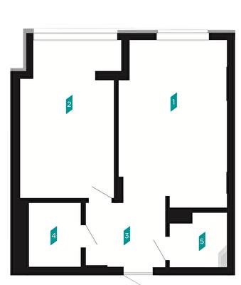 2-комнатная 55 м² в ЖК Manhattan от 29 500 грн/м², Ивано-Франковск