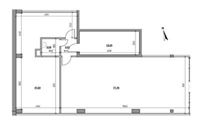 Помещение свободного назначения 146.97 м² в ЖК Велика Британія от 30 838 грн/м², Львов