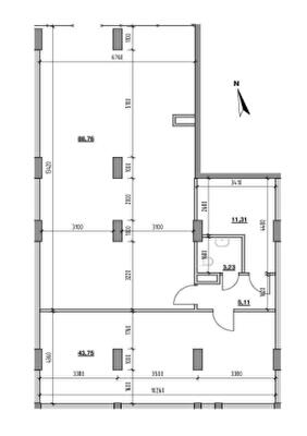 Помещение свободного назначения 152.16 м² в ЖК Велика Британія от 30 838 грн/м², Львов
