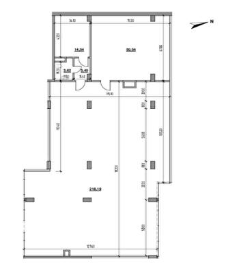 Помещение свободного назначения 290.29 м² в ЖК Велика Британія от 26 675 грн/м², Львов