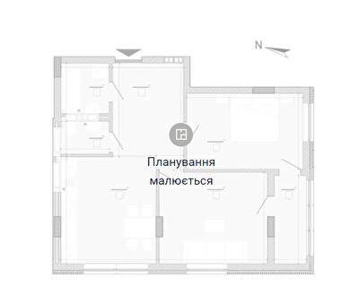 Помещение свободного назначения 71.89 м² в ЖК Голоські кручі от 29 453 грн/м², Львов