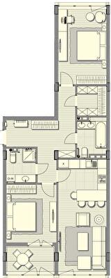 2-кімнатна 87.7 м² в ЖК Luxberry lakes & forest від 36 750 грн/м², смт Козин