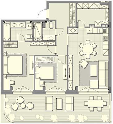 2-кімнатна 98.4 м² в ЖК Luxberry lakes & forest від 36 750 грн/м², смт Козин