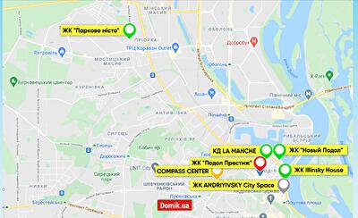 Обзор цен на 1к. квартиры бизнес- и премиум-класса в Подольском районе