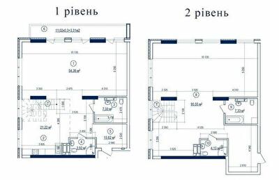 2-кімнатна 216.08 м² в ЖК Володимирський від 79 900 грн/м², Київ