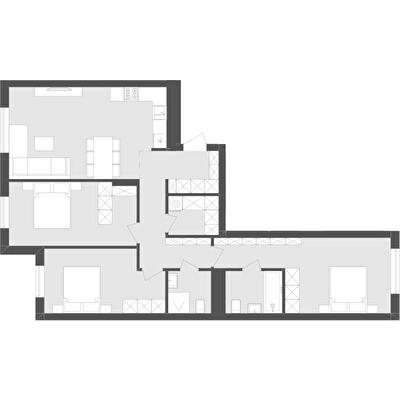3-кімнатна 93.78 м² в ЖК Avalon Holiday від 18 500 грн/м², с. Сокільники