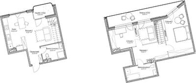 Дворівнева 88.52 м² в ЖК O2 Residence від 32 195 грн/м², Київ