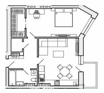 1-кімнатна 57.42 м² в ЖК на вул. Коновальця від 17 000 грн/м², Тернопіль