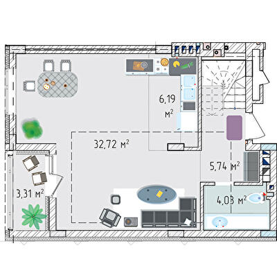 2-кімнатна 92.89 м² в ЖК Лавандовий від 27 198 грн/м², м. Бровари
