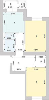 2-комнатная 74.26 м² в ЖК Голосеевская Долина от 31 300 грн/м², Киев