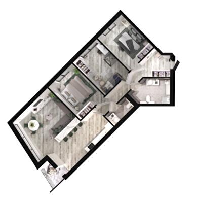3-комнатная 93.9 м² в ЖК Grand Tower от 27 550 грн/м², Днепр