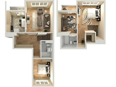 Двухуровневая 96.79 м² в ЖК Orange Park от 24 269 грн/м², с. Крюковщина