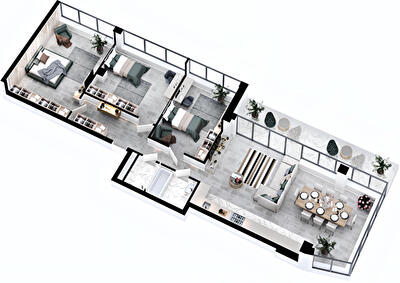 4-комнатная 121.47 м² в ЖК RYBALSKY от 62 382 грн/м², Киев