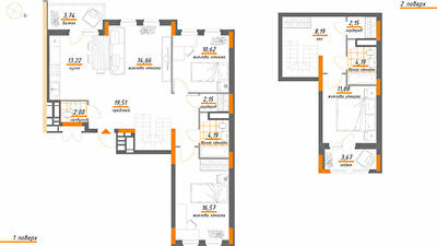 Дворівнева 116.69 м² в ЖК Нивки-Парк від 36 047 грн/м², Київ