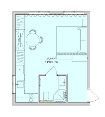 Студія 27.8 м² в ЖК Sofievsky від 17 803 грн/м², с. Гнатівка