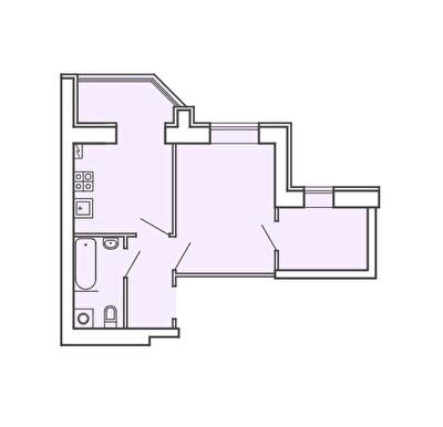 1-кімнатна 35.9 м² в ЖК Kvartal від 37 000 грн/м², Запоріжжя