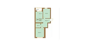 2-кімнатна 55.1 м² в ЖК Гранд Віллас від 19 900 грн/м², смт Ворзель