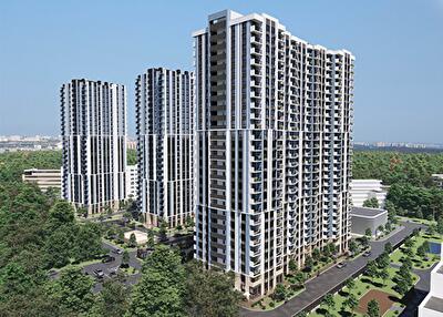 1-кімнатна 39.46 м² в ЖК Авеню 42 від 48 015 грн/м², Київ